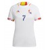 Damen Fußballbekleidung Belgien Kevin De Bruyne #7 Auswärtstrikot WM 2022 Kurzarm